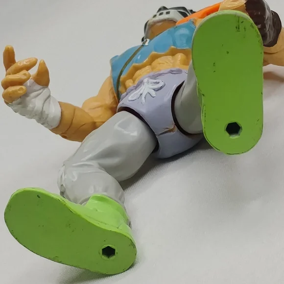 Vintage 1989 Teenage Mutant Ninja Casey Jones Retro TMNT Playmates Toys - Picture 7 of 8